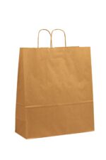 Papierová taška hnedá krútené ucho 400x160x450 mm